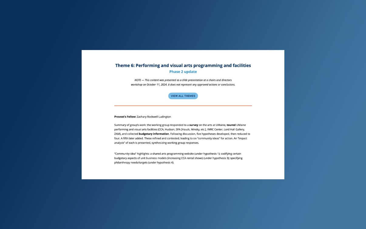 A thumbnail of theme 6 webpage