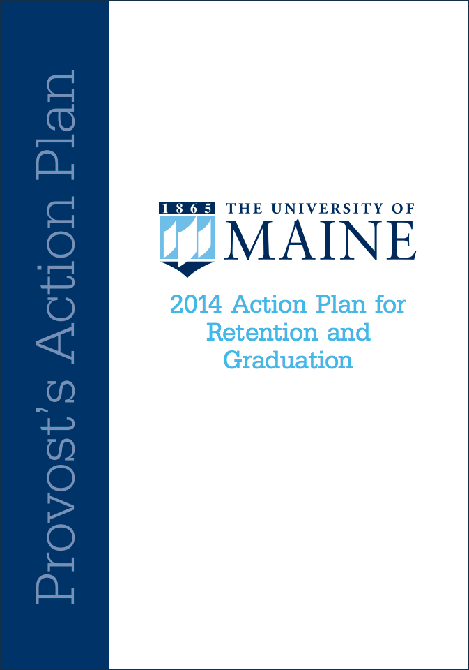Cover image of Action Plan for Retention and Graduation 2014