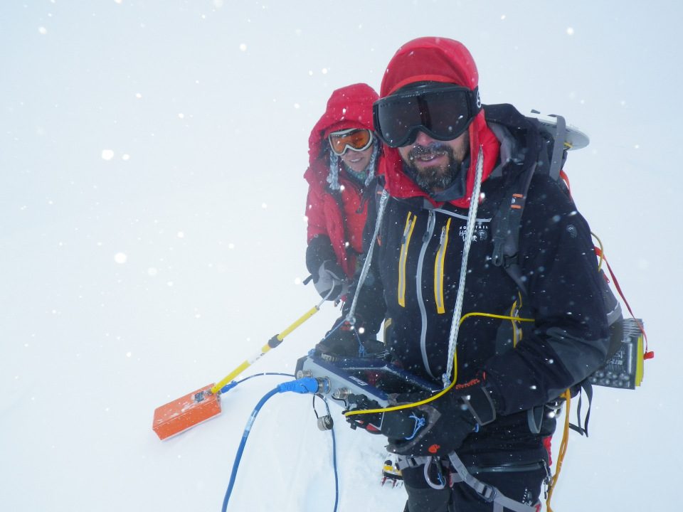 Image of arctic researchers