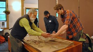 Collaborating on research gives students a unique experience. Photo courtesy of Bridie McGreavy.