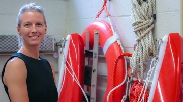 Lauren Ross within a Research Lab