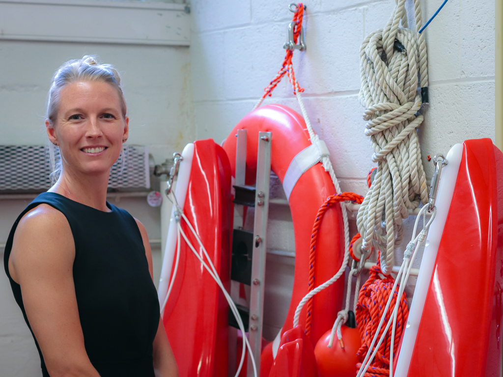 Lauren Ross within a Research Lab