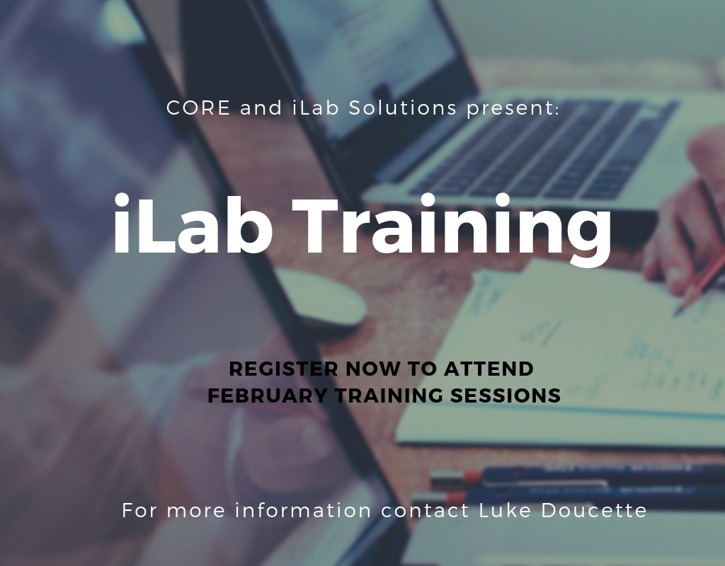 iLab Training register now