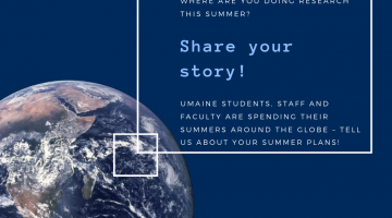 Share where you will be spending your summer with us