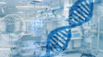 image of dna strands