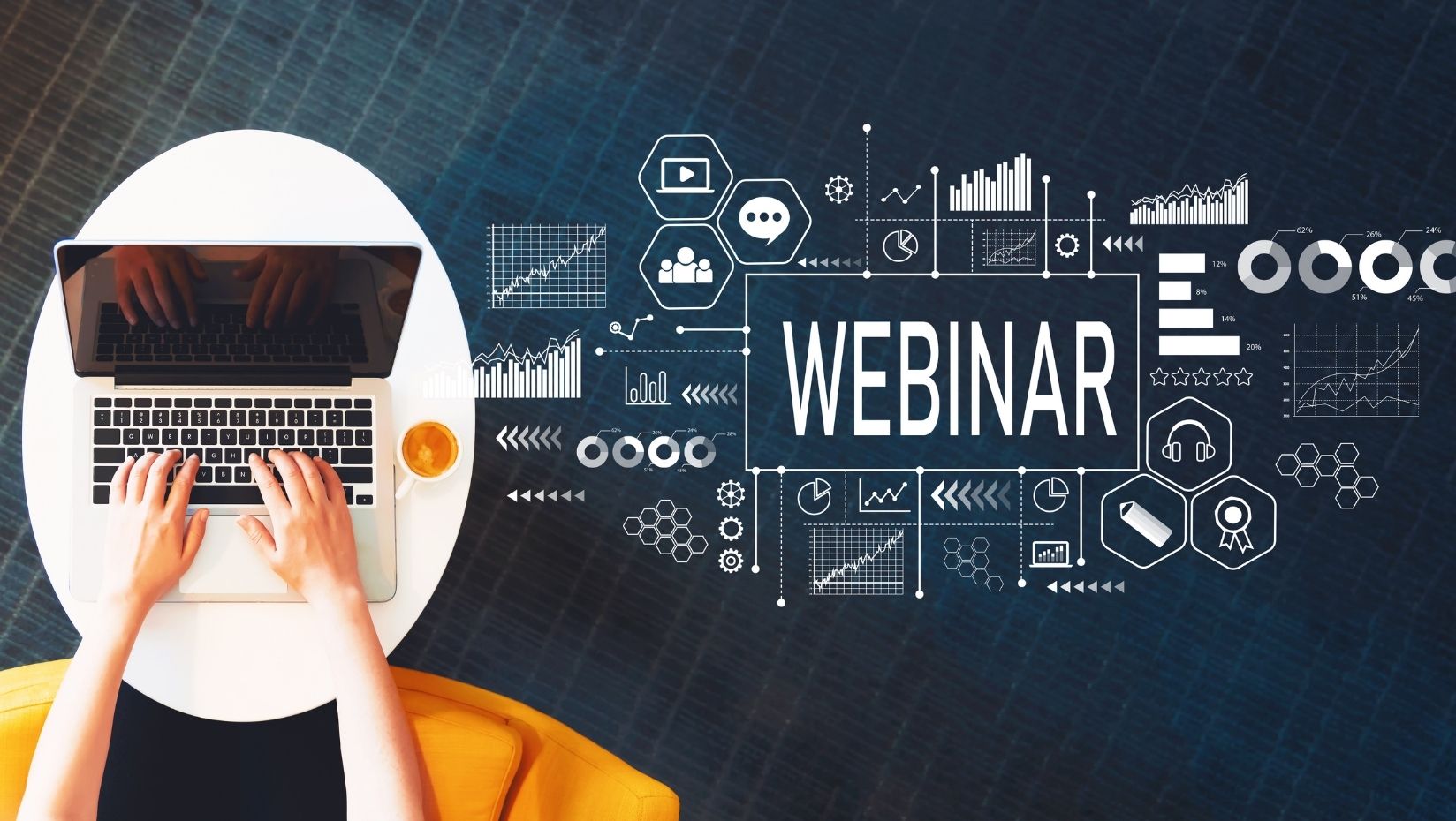 Person typing on laptop