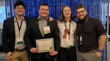 umaine students at conference