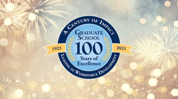 graphic mark of Graduate School Centennial