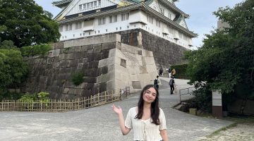 Ashley Wilson in Japan