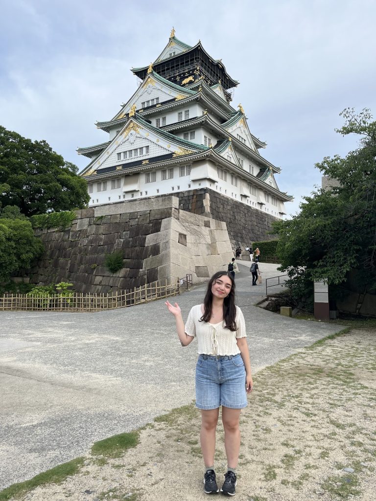 Ashley Wilson in Japan