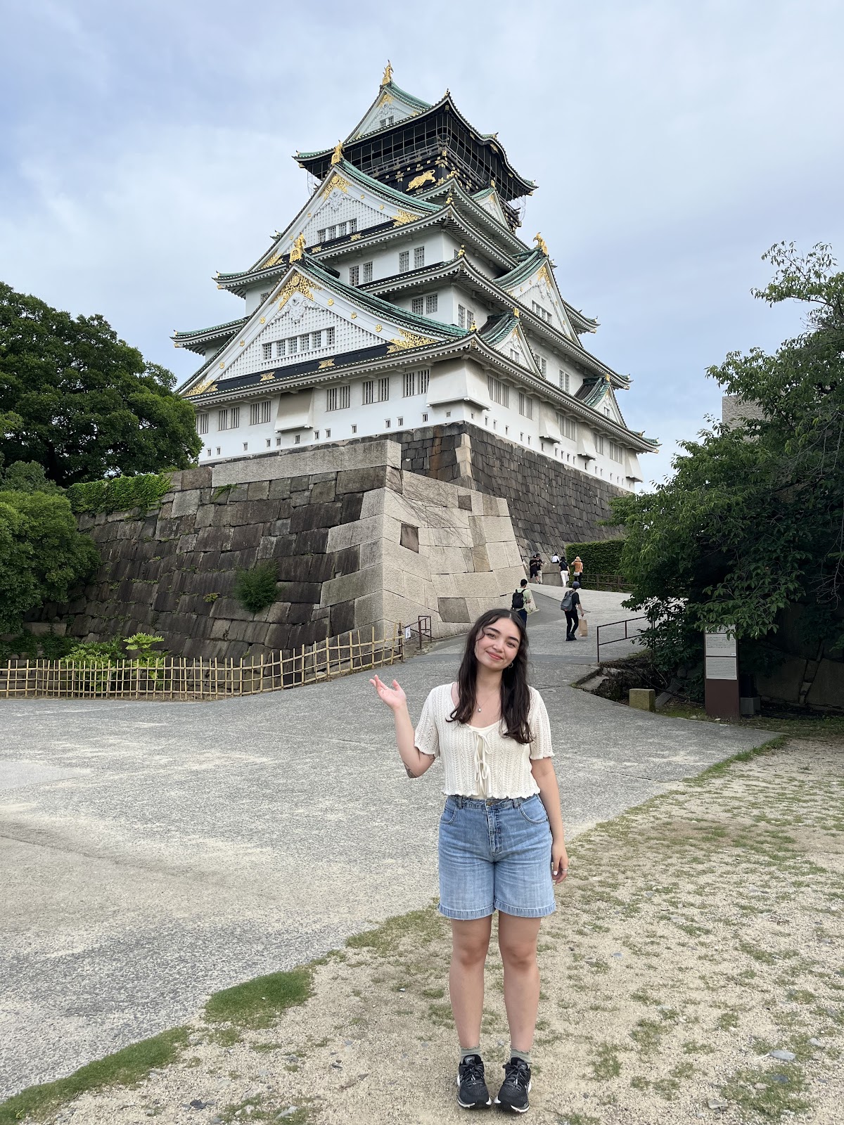Ashley Wilson in Japan