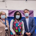 Photo Receiving award Student Symposium 2022 award ceremony