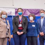 Photo Receiving award Student Symposium 2022 award ceremony