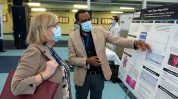 Photo of Presentation at Student Symposium 2022