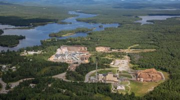 Aerial view of Stratton