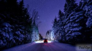 Snow in Easton Road View