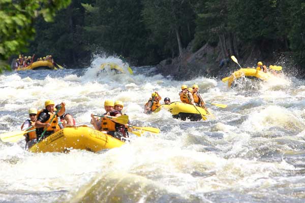 Kennebec River white water rafting
