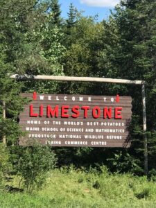 Limestone Sign