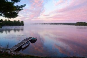 Wolf Cove Inn sunrise