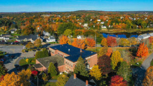 Aerial view of our regional campus in Machias